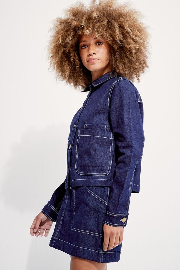SECONDS-Hemp Work Jacket SECONDS-Hemp Work Jacket