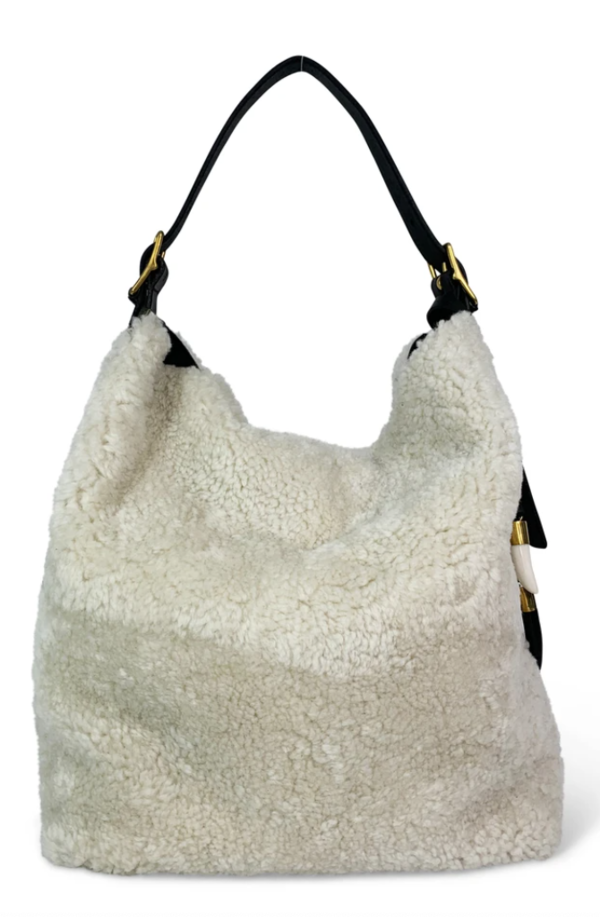 Kempton & Co Natural Shearling Somerset bag Kempton & Co Natural Shearling Somerset bag