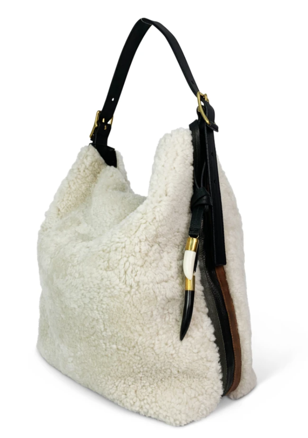 Kempton & Co Natural Shearling Somerset bag Kempton & Co Natural Shearling Somerset bag