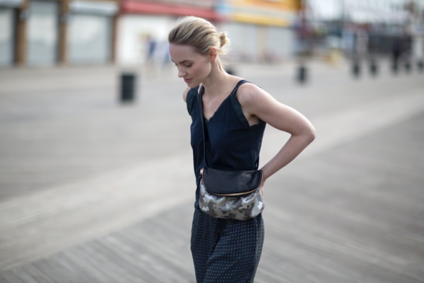 Kempton & Co Belt Bag - Silver Camo Kempton & Co Belt Bag - Silver Camo