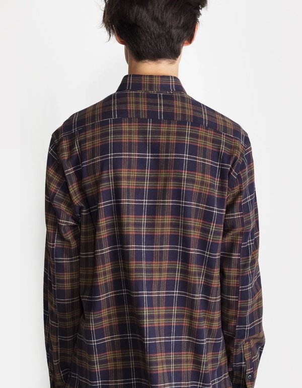National Standards Japanese Owen Plaid Shirt - Black/Green National Standards Japanese Owen Plaid Shirt - Black/Green