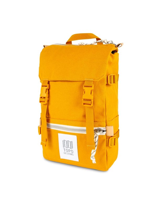 Topo Designs Rover Canvas Pack Mini - Mustard Topo Designs Rover Canvas Pack Mini - Mustard