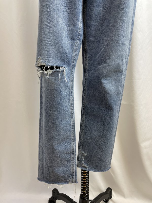 AGOLDE Jamie Straight Leg Distressed Denim (27) AGOLDE Jamie Straight Leg Distressed Denim (27)