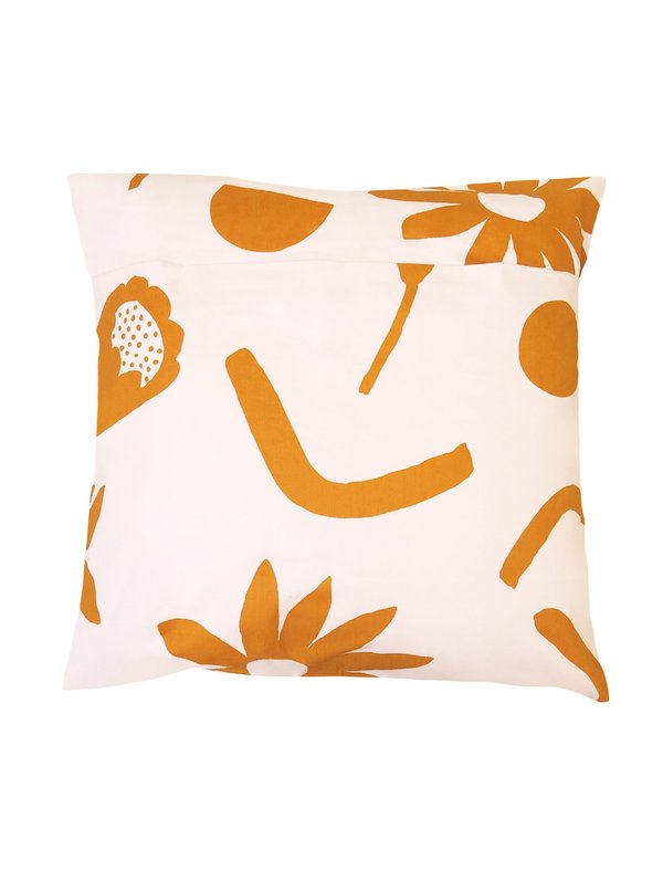 Mosey Me Floral Dreams Euro Pillowcase Set - Lavender & Mustard Mosey Me Floral Dreams Euro Pillowcase Set - Lavender & Mustard