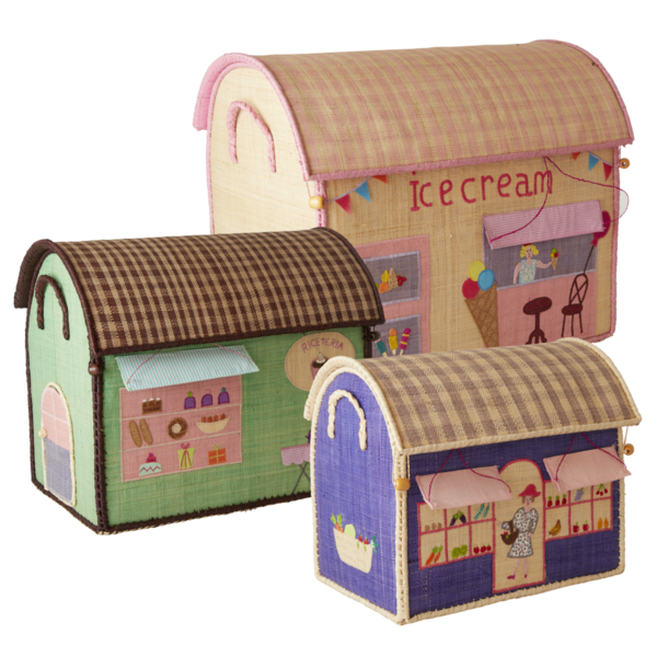 Kids Rice Large Toy Basket - Shop Design Kids Rice Large Toy Basket - Shop Design