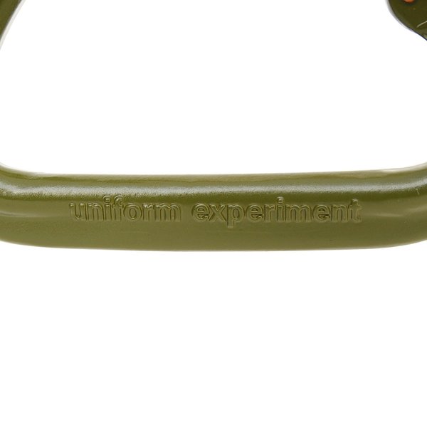 Uniform Experiment Aluminium Carabiner keychain - Khaki | Garmentory