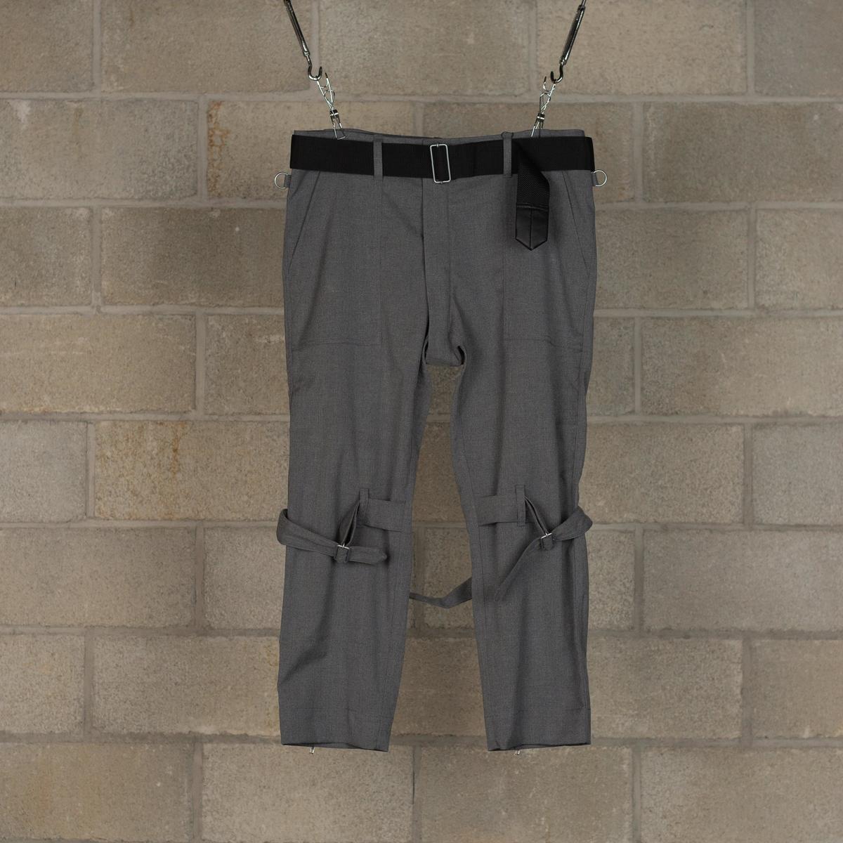 PEEL & LIFT Bondage Modern Trousers - Grey | Garmentory