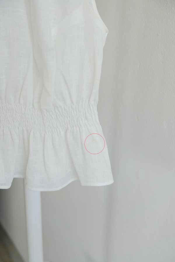 OhSevenDays Monday Ruff Blouse - white OhSevenDays Monday Ruff Blouse - white