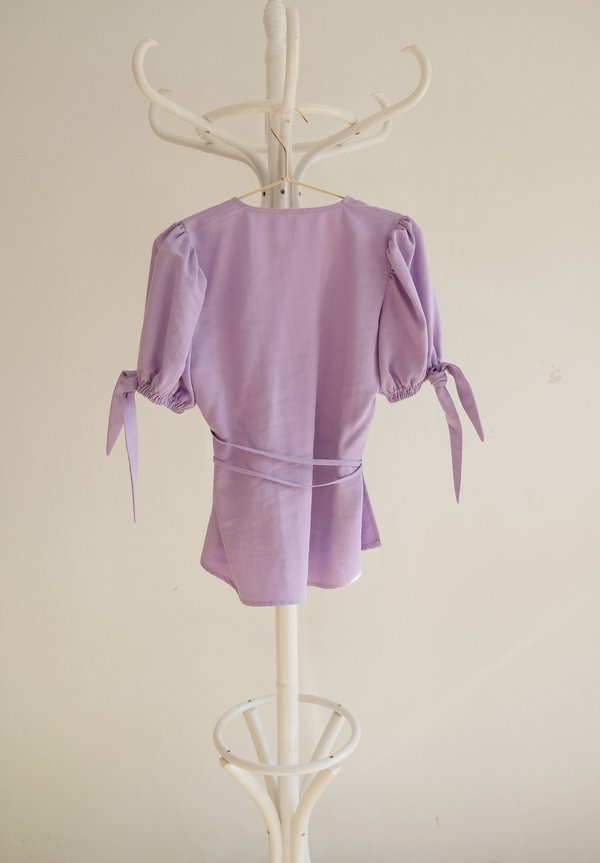 OhSevenDays Allie Wrap Blouse OhSevenDays Allie Wrap Blouse
