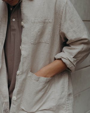 SAMMIE WORKSHIRT - NATURAL SAMMIE WORKSHIRT - NATURAL