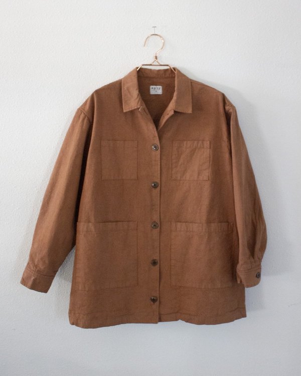 SAMMIE WORKSHIRT - RUST SAMMIE WORKSHIRT - RUST