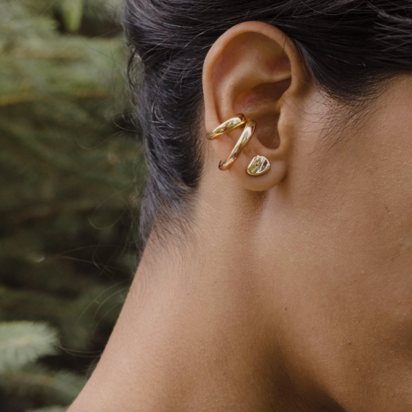 Jenny Bird Beach Nugget Studs - Two-Tone Jenny Bird Beach Nugget Studs - Two-Tone