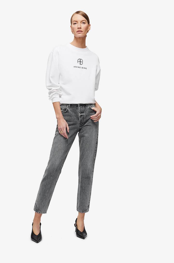 デニム・ジーパン ANINE BING Woman Jeans Grey A0610593 WHG21 ANINE BING: Jeans woman - Grey | Anine Bing jeans A0610593