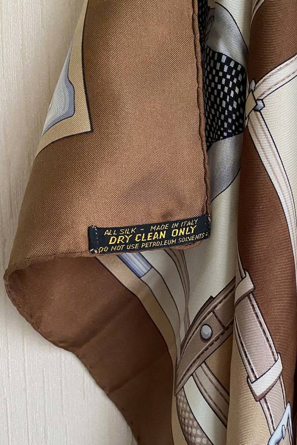 1970's Silk Celine Scarf 1970's Silk Celine Scarf
