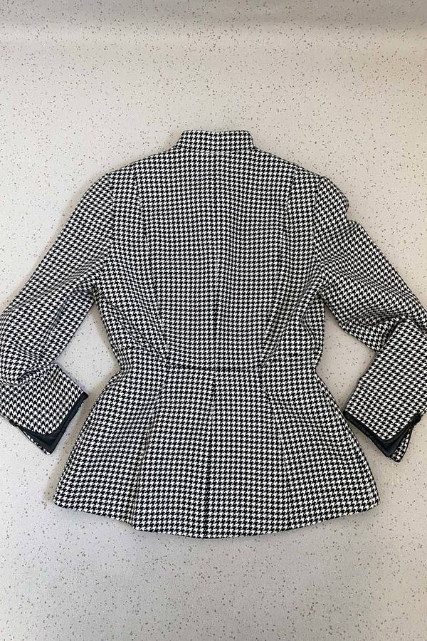 Vintage 1980s Thierry Mugler Jacket - Black/White Vintage 1980s Thierry Mugler Jacket - Black/White