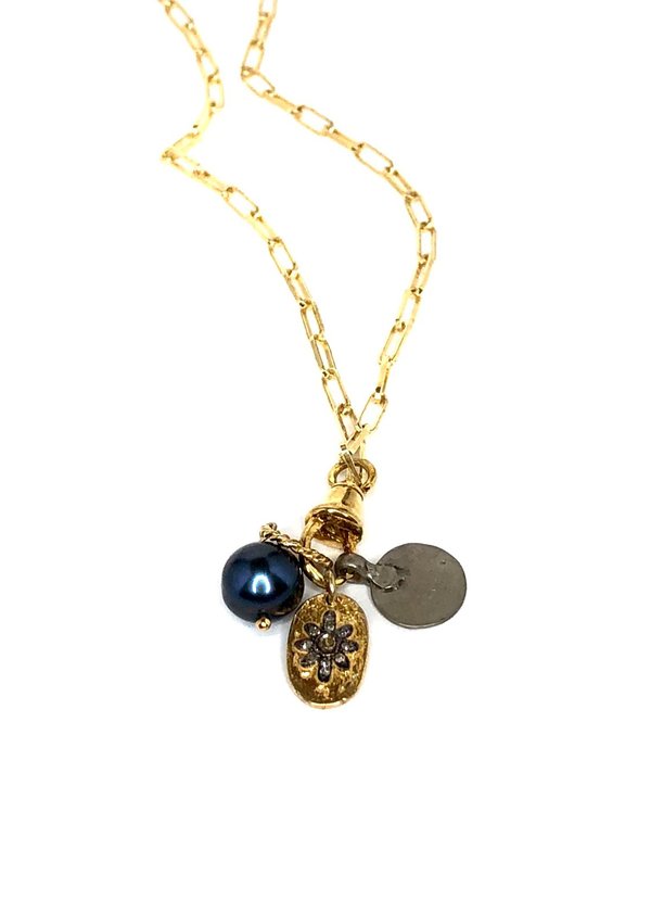 5 Octobre Holly Necklace - Pearl 5 Octobre Holly Necklace - Pearl