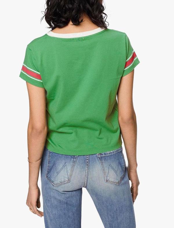 Mother Denim Boxy Goodie Goodie Tee - Kelly Altered State Mother Denim Boxy Goodie Goodie Tee - Kelly Altered State