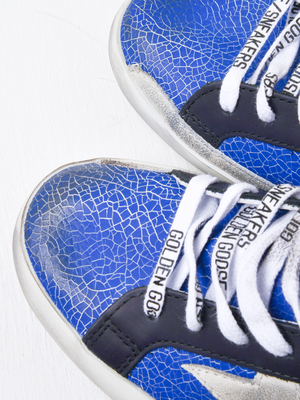 Golden Goose SUPERSTAR LEATHER SNEAKER - BLUE/ICE/BLACK Golden Goose SUPERSTAR LEATHER SNEAKER - BLUE/ICE/BLACK