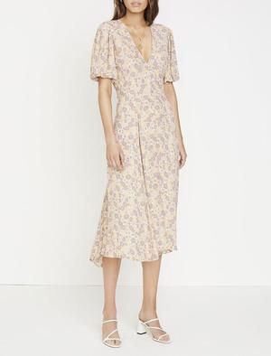 faithfull delia midi dress