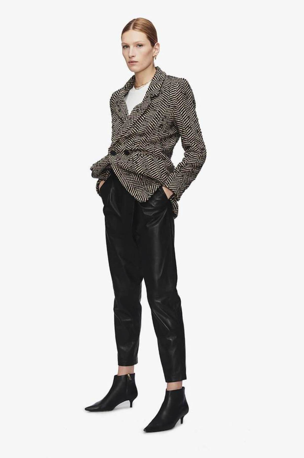 anine bing fishbone blazer sale