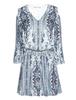 Alice + Olivia Jolene Cold Shoulder Dress - Palace Paisley - Thumbnail 3