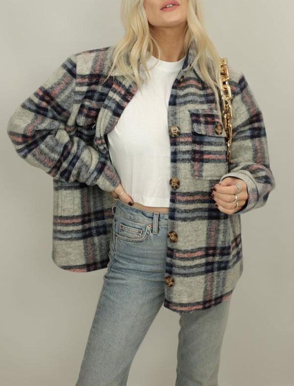 Ducie Lena Jacket - Blue Ducie Lena Jacket - Blue