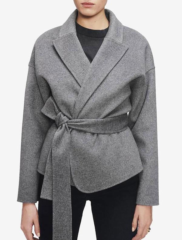 Luna jacket in heather grey Luna jacket in heather grey