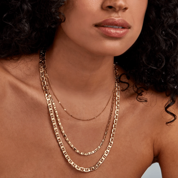 Jenny Bird Malia Necklace - 14K gold-dipped brass Jenny Bird Malia Necklace - 14K gold-dipped brass