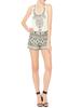Alice + Olivia Marisa Embroidered Shorts - Multi - Thumbnail 1