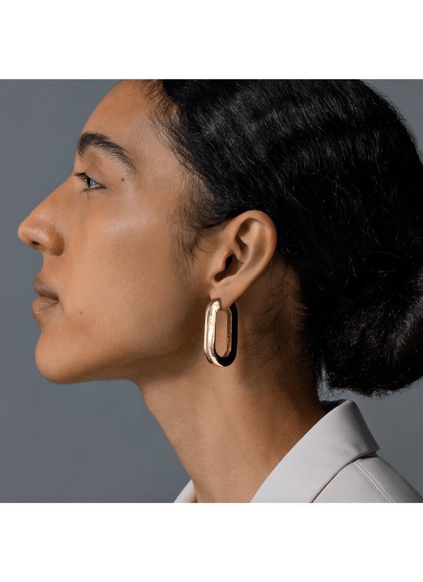 Jenny Bird Mega U-Link Earrings - 14K gold-dipped brass Jenny Bird Mega U-Link Earrings - 14K gold-dipped brass