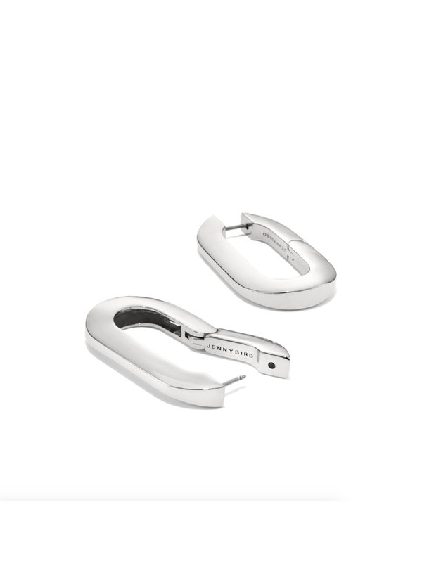 Jenny Bird Mega U-Link Earrings - Silver Jenny Bird Mega U-Link Earrings - Silver