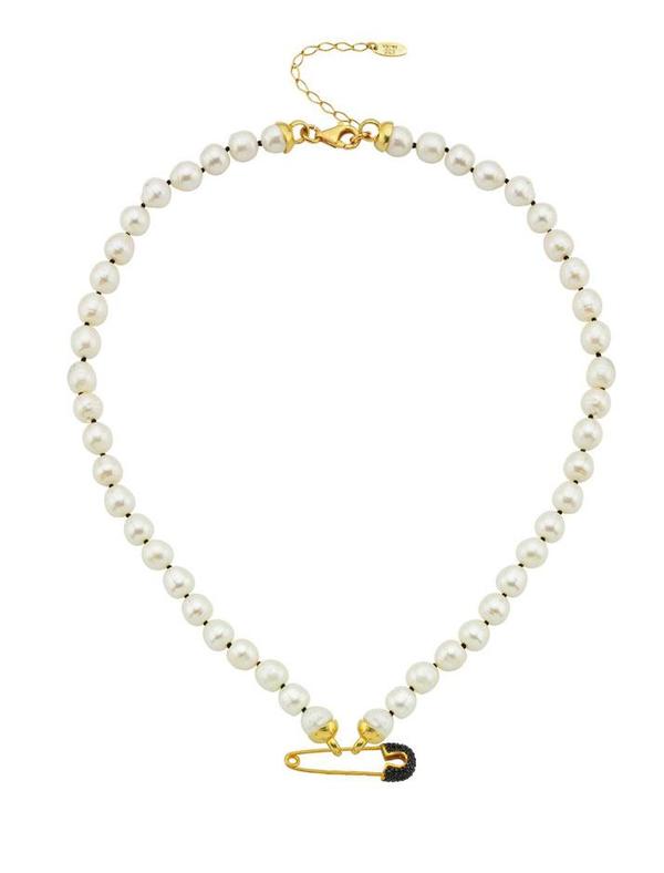Necklace Pearl Goldy Jazz Necklace Pearl Goldy Jazz
