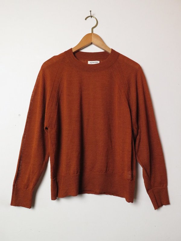 Aymara jacobs sweater - rust Aymara jacobs sweater - rust