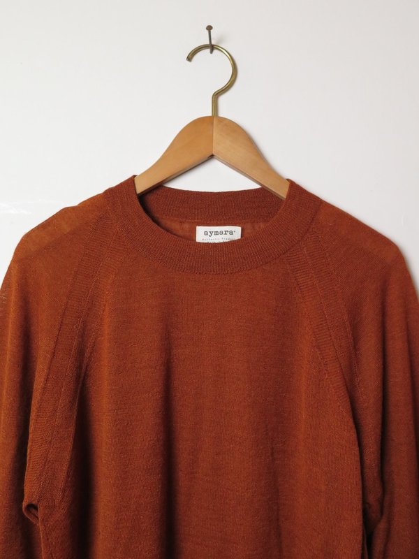 Aymara jacobs sweater - rust Aymara jacobs sweater - rust