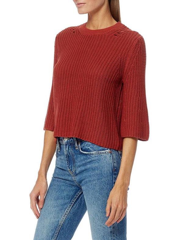 360 Cashmere Pearl Sweater - tomato 360 Cashmere Pearl Sweater - tomato