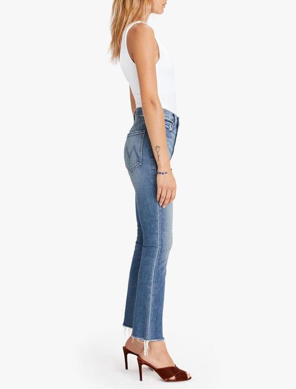Mother Denim Pixie Dazzler Ankle Fray - Popism Mother Denim Pixie Dazzler Ankle Fray - Popism
