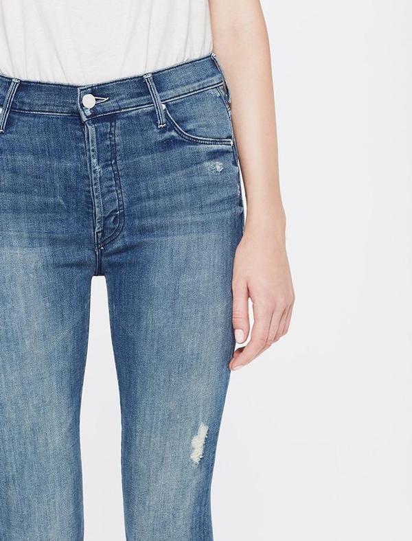 Mother Denim Stunner Ankle Fray - Graffiti Girl Mother Denim Stunner Ankle Fray - Graffiti Girl