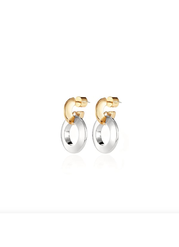 Jenny Bird Toni Knockers earrings - 14k gold-dipped/silver Jenny Bird Toni Knockers earrings - 14k gold-dipped/silver