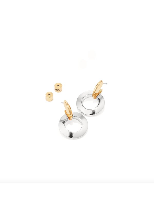 Jenny Bird Toni Knockers earrings - 14k gold-dipped/silver Jenny Bird Toni Knockers earrings - 14k gold-dipped/silver