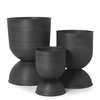 Ferm Living Hourglass Pot - Black - Thumbnail 8