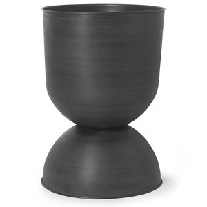 Ferm Living Hourglass Pot - Black Ferm Living Hourglass Pot - Black