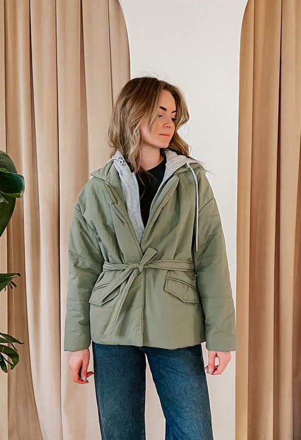 BlankNYC Fair Shake Jacket - Green BlankNYC Fair Shake Jacket - Green