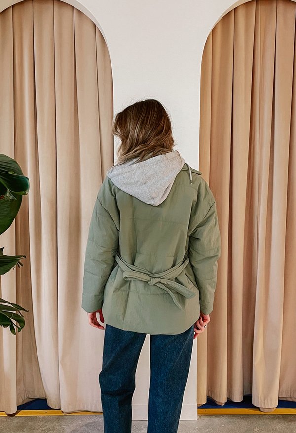 BlankNYC Fair Shake Jacket - Green BlankNYC Fair Shake Jacket - Green