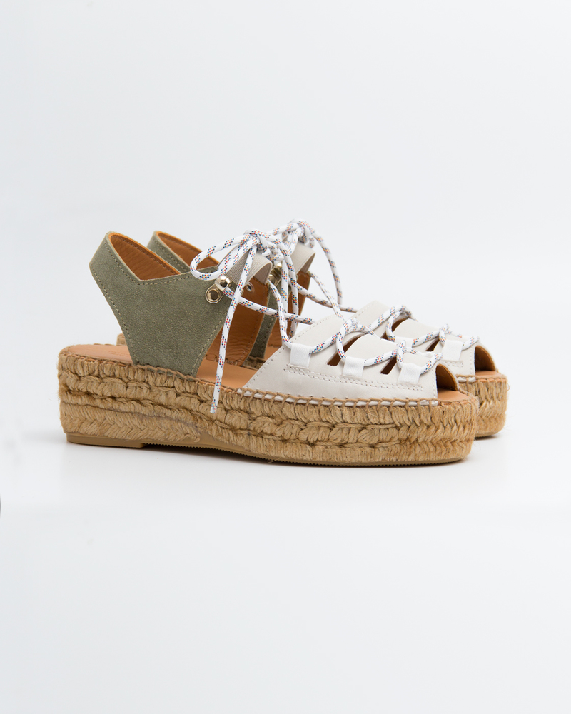 Naguisa Cima Espadrille - White | Garmentory