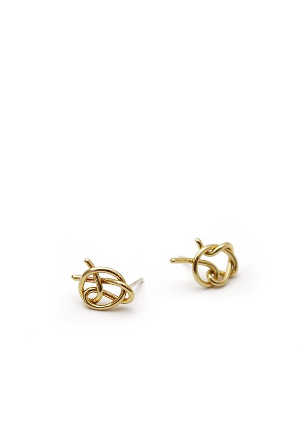 Knot Studs // Brass // No. 1 Knot Studs // Brass // No. 1