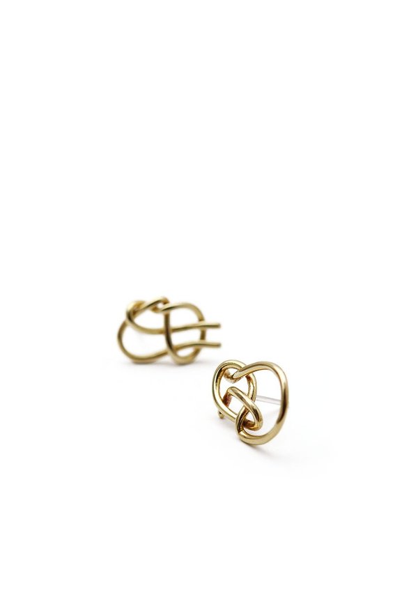 Knot Studs // Brass // No. 5 Knot Studs // Brass // No. 5