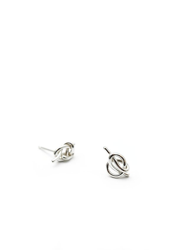 Tiro Tiro Knot Studs - Sterling Silver Tiro Tiro Knot Studs - Sterling Silver
