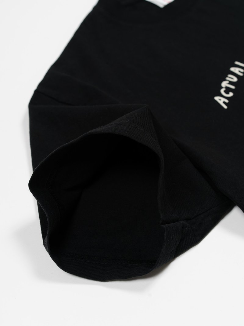 Actual Source Why Books? Short Sleeve T-Shirt - Black