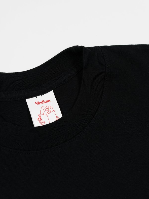Actual Source Why Books? Short Sleeve T-Shirt - Black