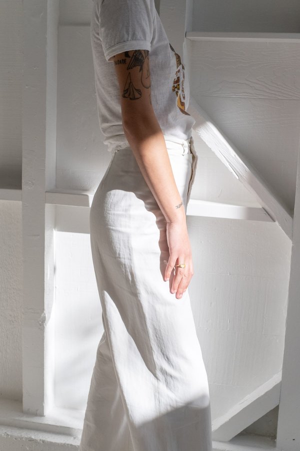 WHITE SAILOR DUNGAREES WHITE SAILOR DUNGAREES